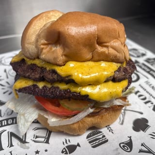 Big Delta Double Cheeseburger