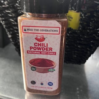 Feed The Generations Chili Powder